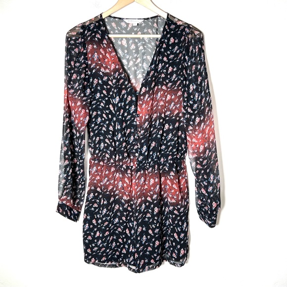 NWOT BCBG Sheer Romper - Picture 2 of 5